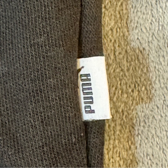 Puma Women's Black Hoodie with White Logo and Patterned Sleeves
#1196 - Picture 5 of 10